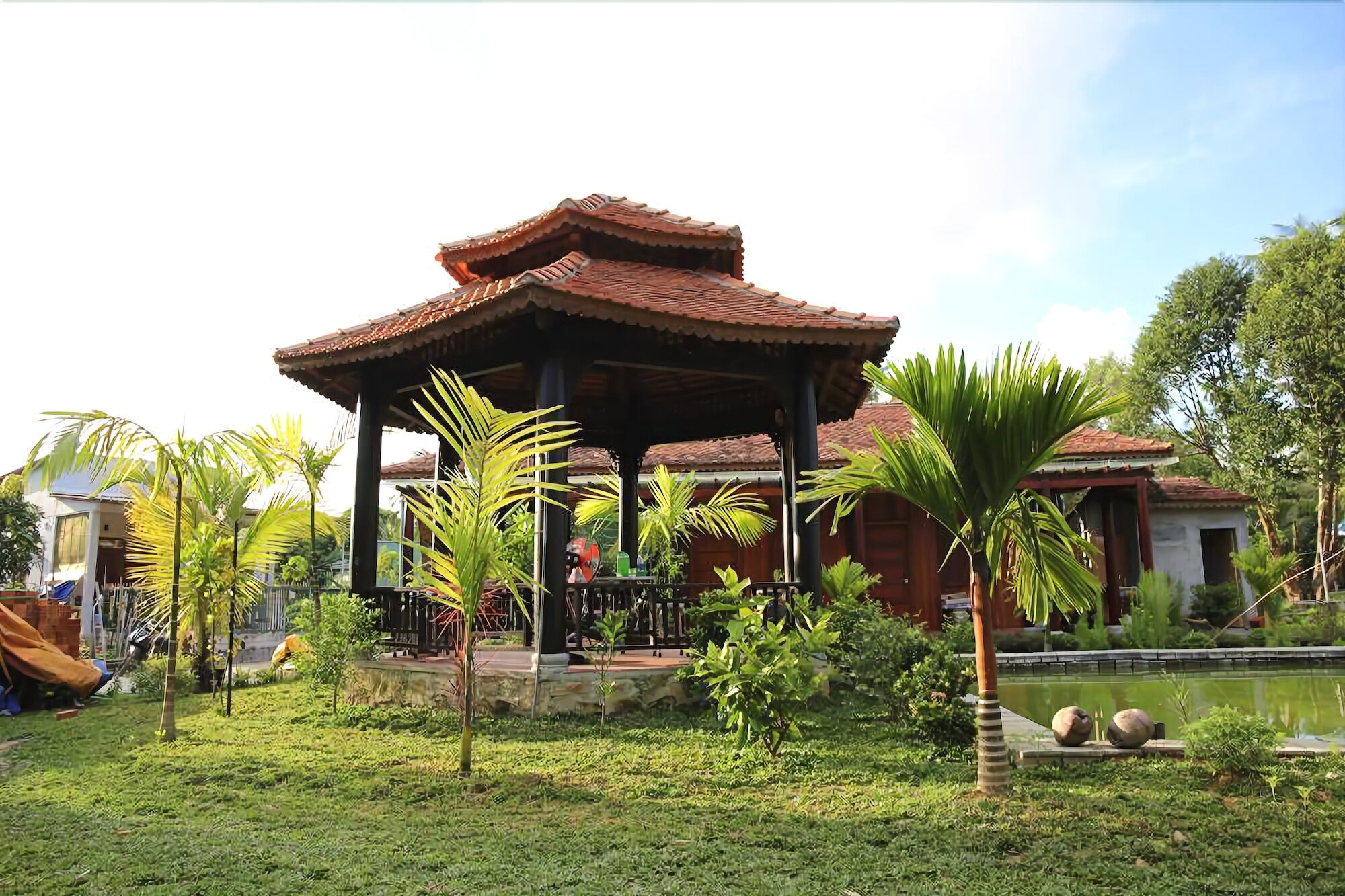 ホテル Phu Quoc Areca Garden Bungalow エクステリア 写真